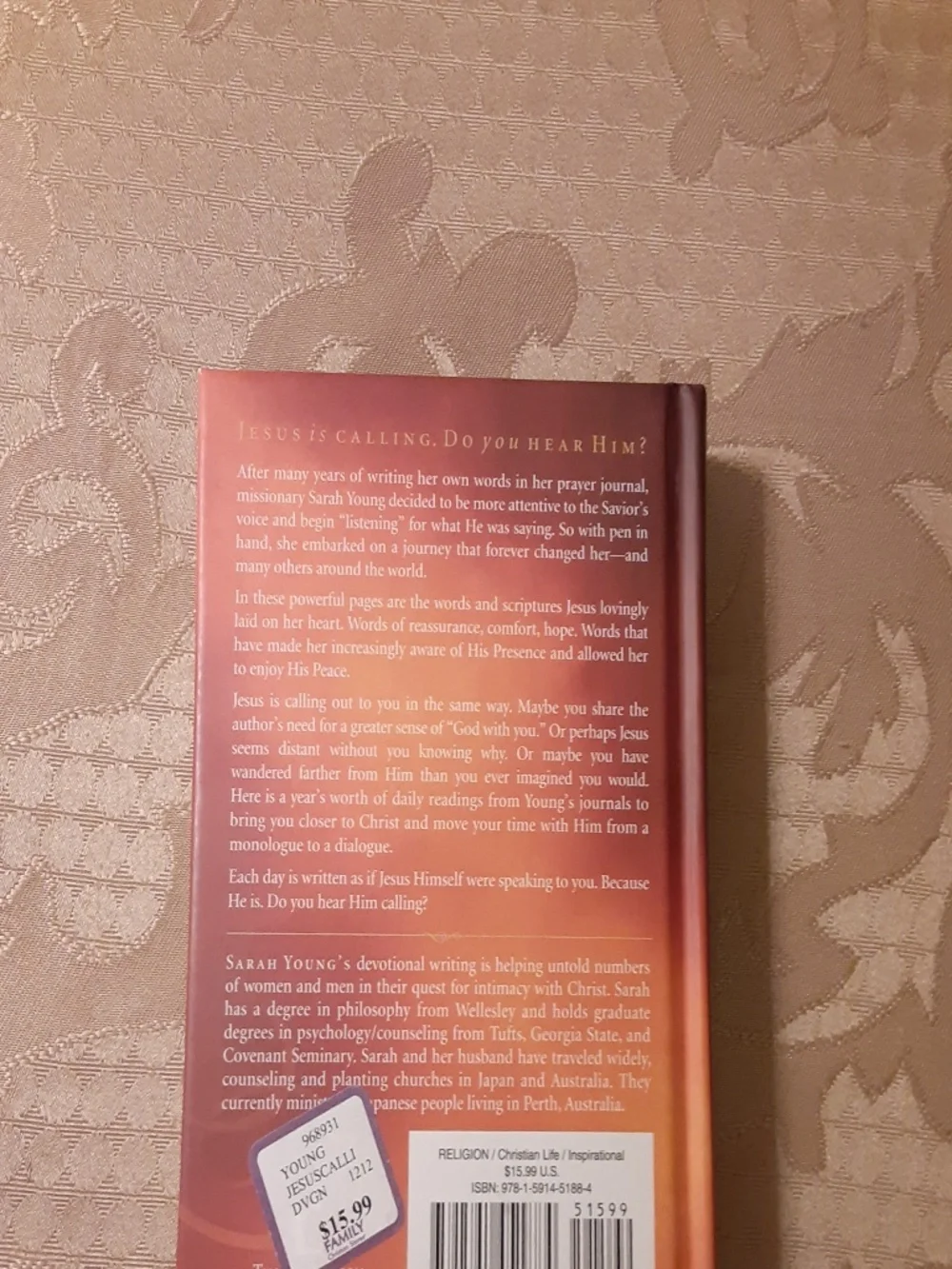 Jesus Calling Devotions Hardcover by Sarah Young